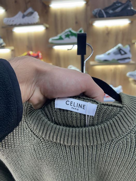 Светр Cline Селін Black Khaki Logo