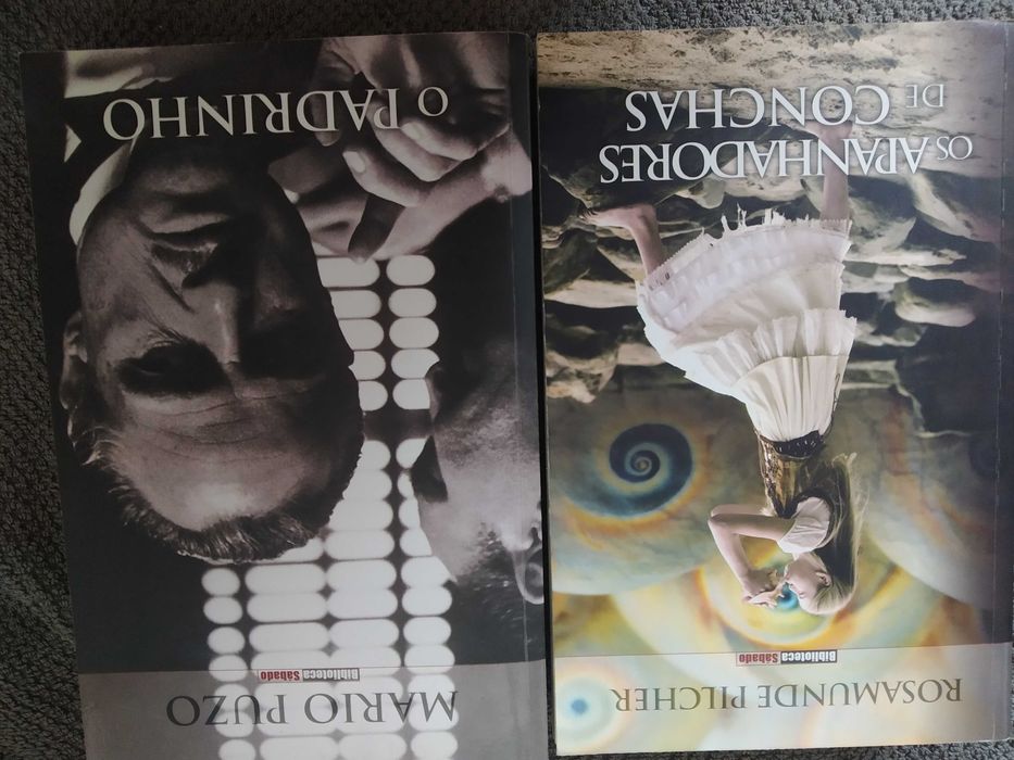 Livros vários o padrinho Gatsby Leha Shiva etc
