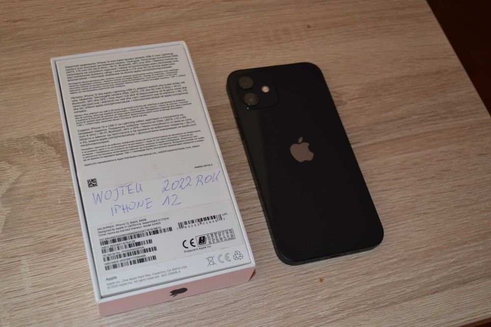 Iphone 12 Stan Bardzo Dobry Cały komplet 100% sprawny