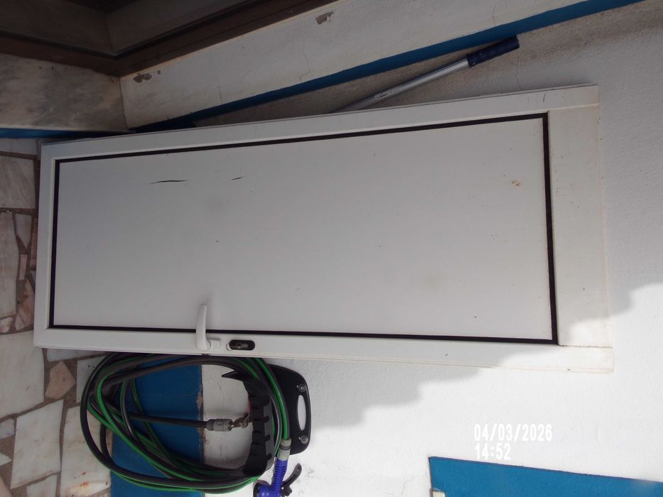 Porta se alumínio 157,5 x 69,5 cm