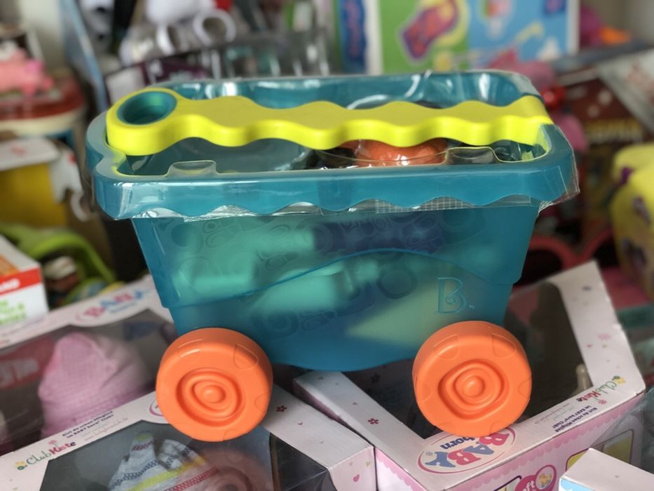 Набор для игры с песком и водой - Тележка Манго и Море Battat