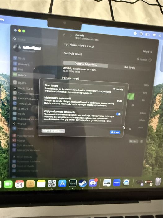 Macbook 13” Air M3 2024r. 24GB 512 GB