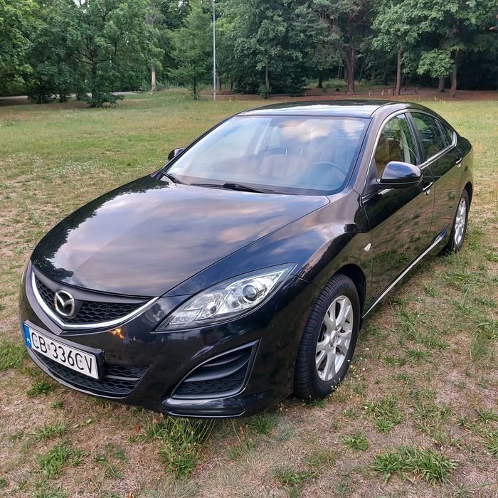 Mazda 6 Mazda 6 hatchback karmelowe skóry