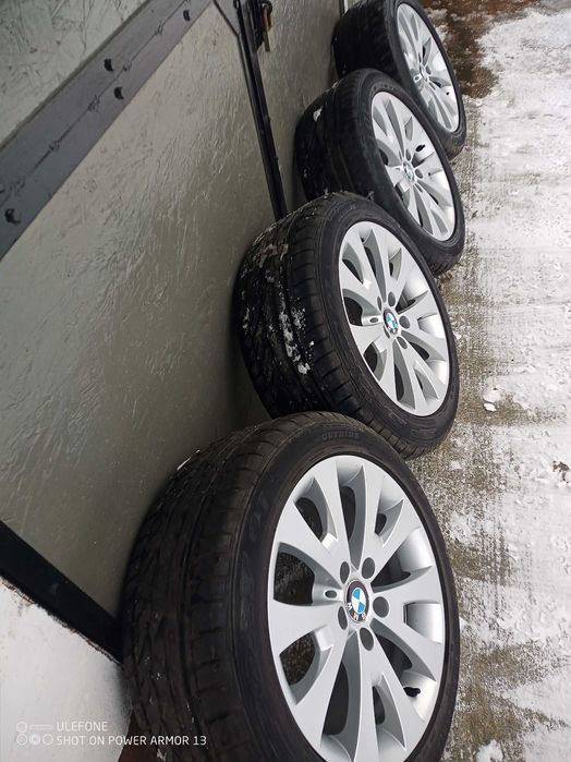 Sprzedam alu felgi org.BMW Styling 206 razem z oponami  super stan