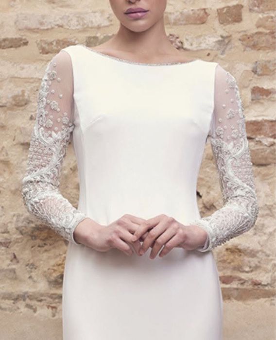 Vestido de noiva Nuribel, tamanho 38