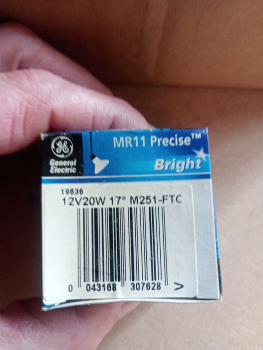 Zestaw żarówek 12v 20w