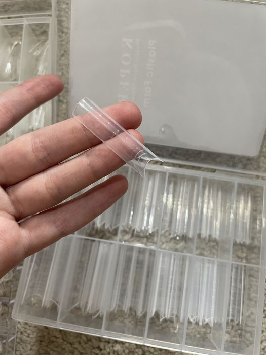 гелеві тіпси Designer/Koper, верхні форми для нарощування +подарунок