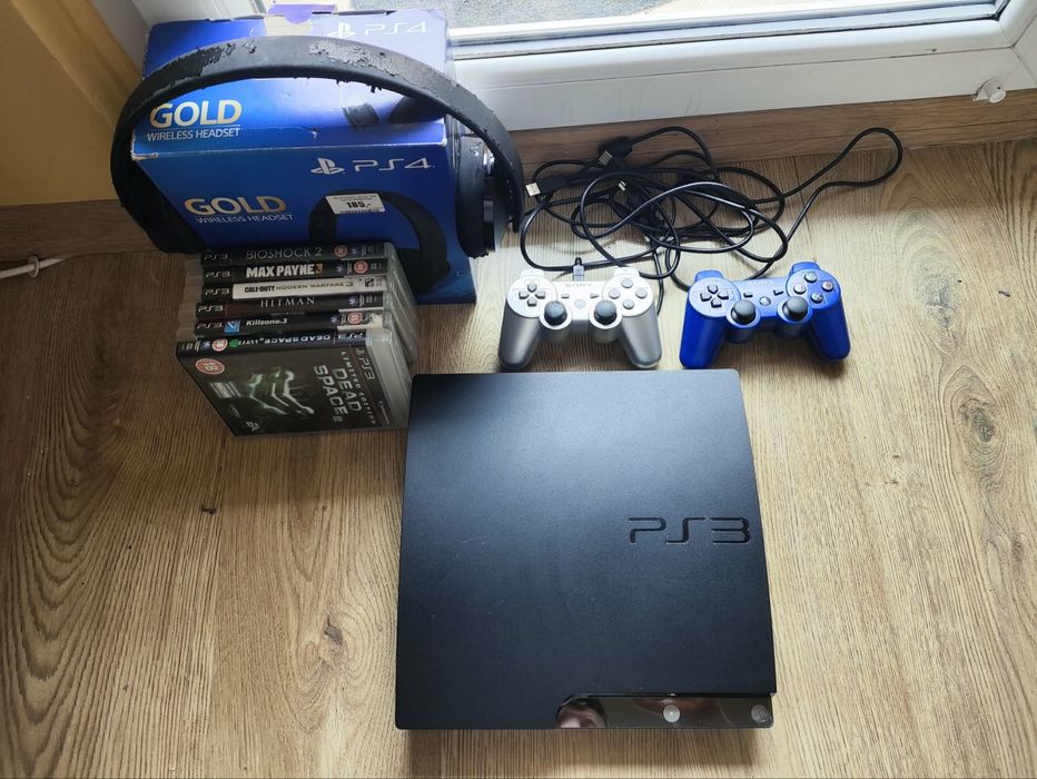 PlayStation 3 PS3 + pady + gry CFW przeròbka