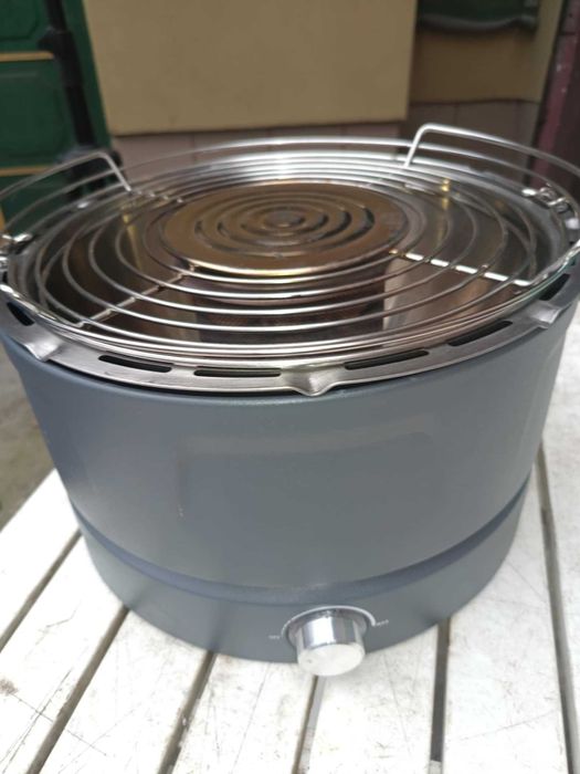 Grill węglowy bezdymny turystyczny Quigg+ torba