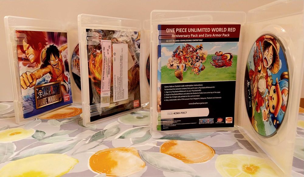 3 jogos One Piece para PS3