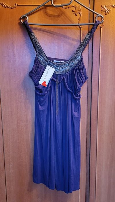 Nowa krótka sukienka mini na ramiączkach L