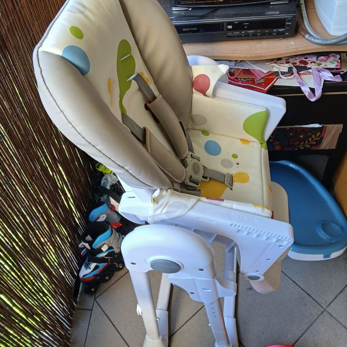 fotelik kinderkraft do karmienia krzesełko