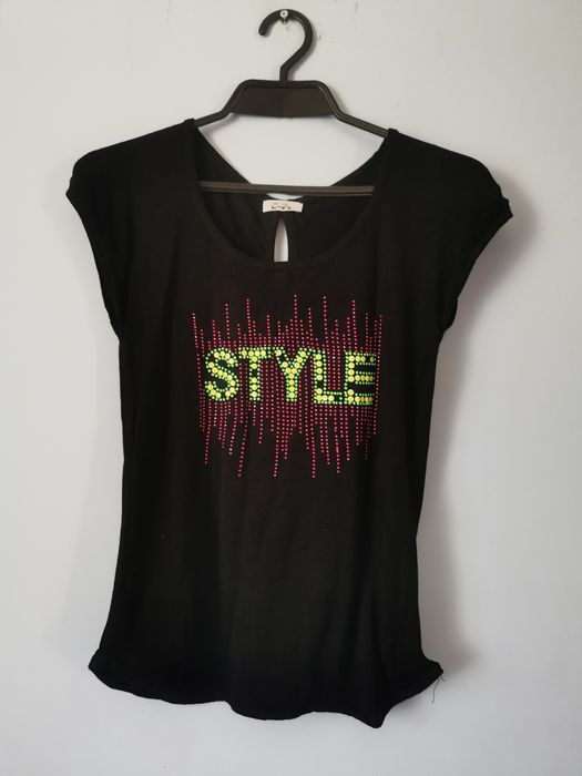 Czarna koszulka S M