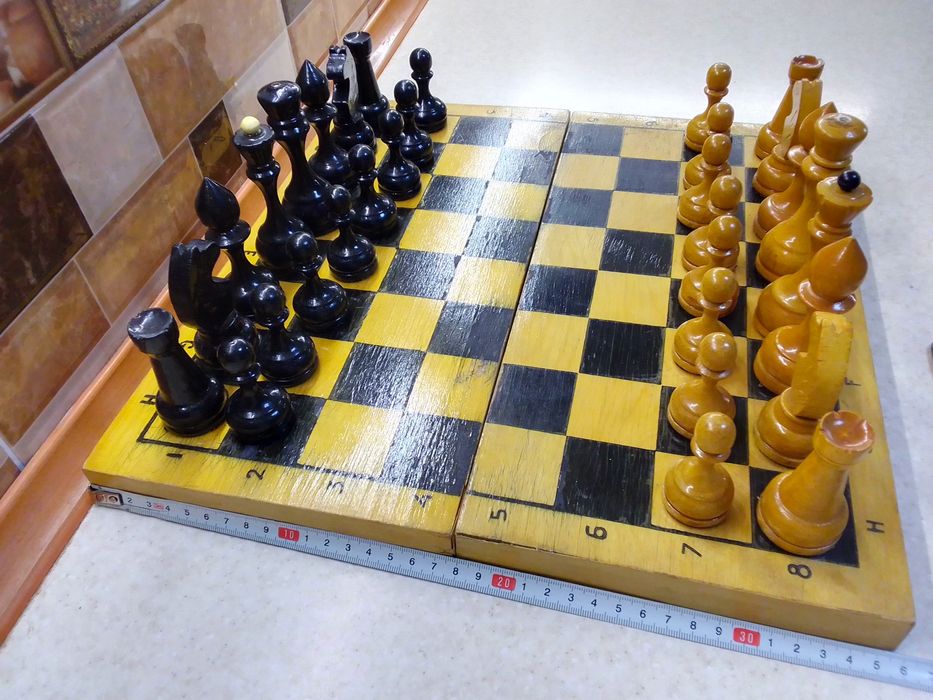 Шахматы СССР деревянные.