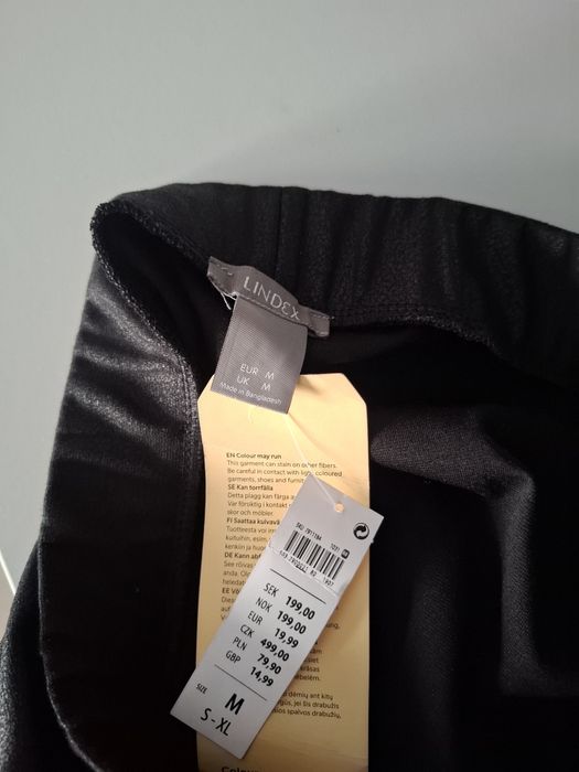 Czarna spódniczka mini M, nowa z metką