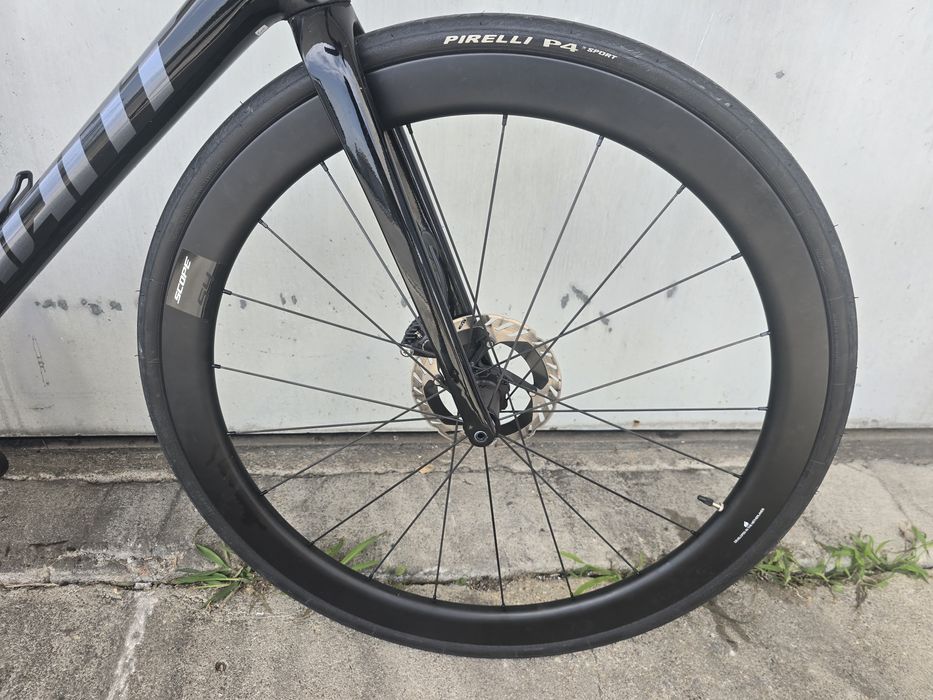 Rodas de carbono de disco scope 54