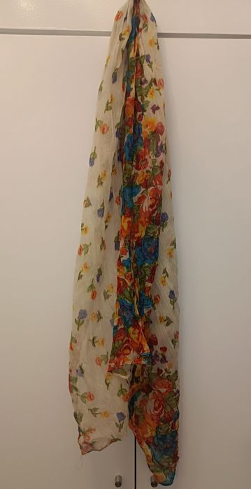 Écharpe flores colorido