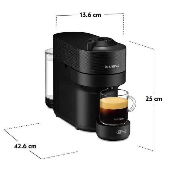 Máquina de Café Nespresso Delonghi Vertuo Pop - Preta