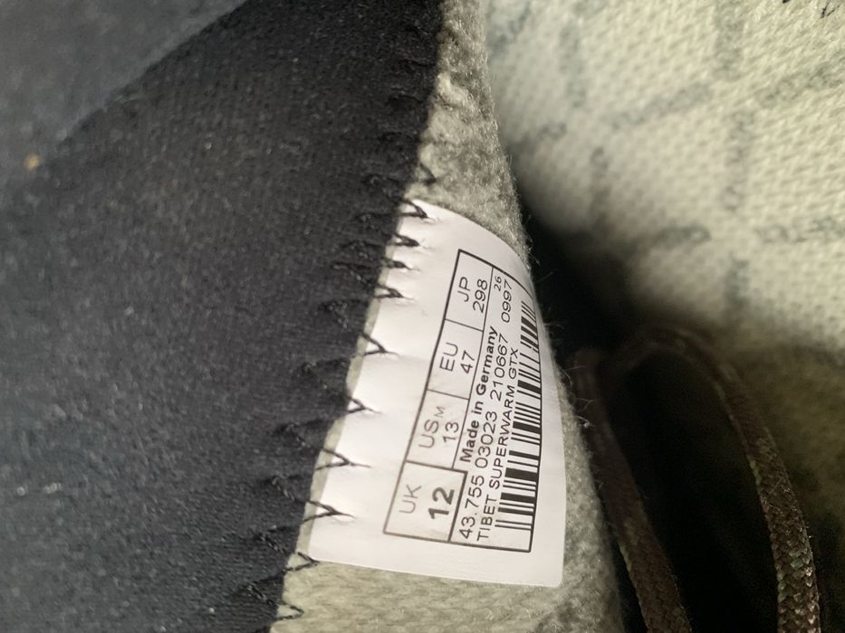 Чоловічі тактичні черевики LOWA Tibet Superwarm GTX Vibram Artic Grip