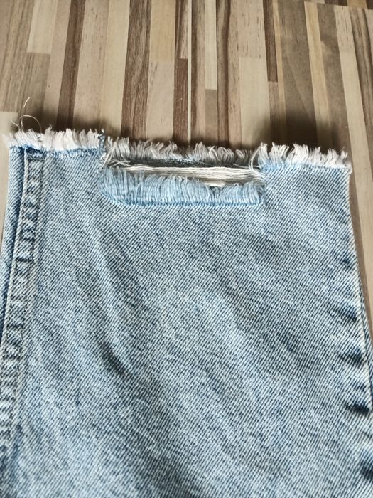 Nowe jeansy Sinsay rozmiar L 40 wysoki stan prosta nogawka