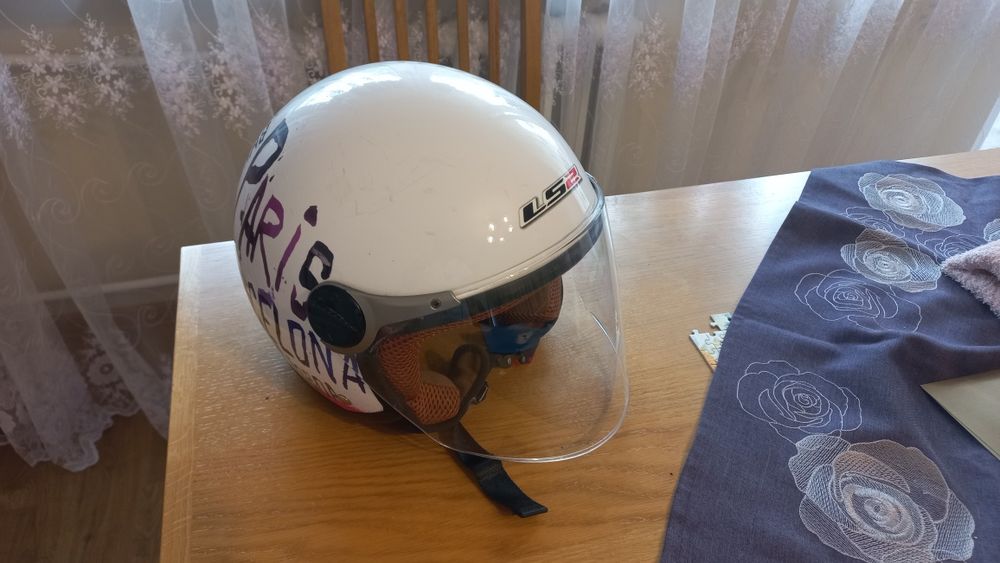 Kask motocyklowy dzieciecy LS2 rozmiar S stolice