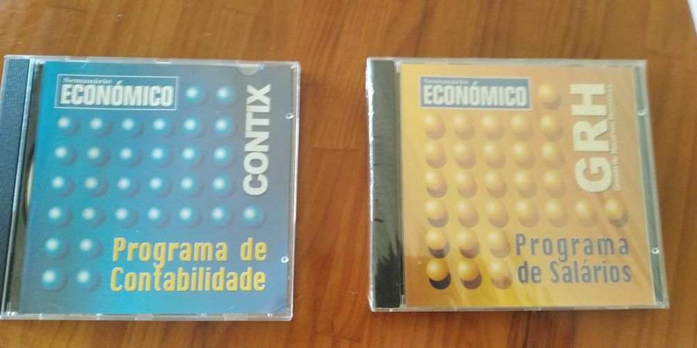 Software programas de ordenados e Salários GRH ou contabilidade Contix