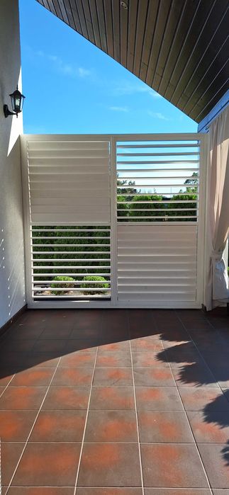 Żaluzje drewniane MALOWANE na wymiar, shutters , ruchome deski rolety