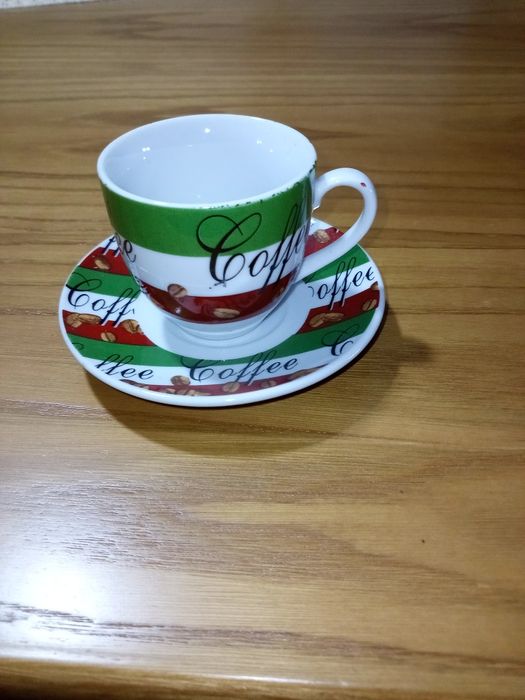 Conjunto de 4 chávenas de café