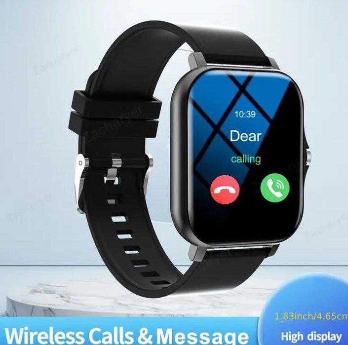 Inteligentny zegarek SMARTWATCH, sportowy, dla mężczyzn i kobiet.