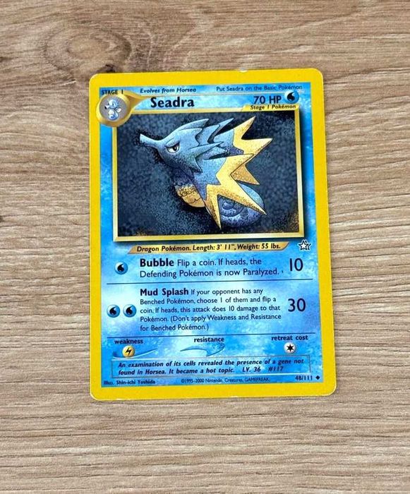 Neo Genesis Cartas Originais Pokémon TCG WOTC - ING