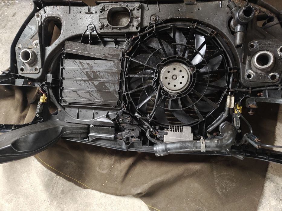 Przedni pas chłodnica chłodnice alt wiskoza audi A4 b6 moduł sterownik