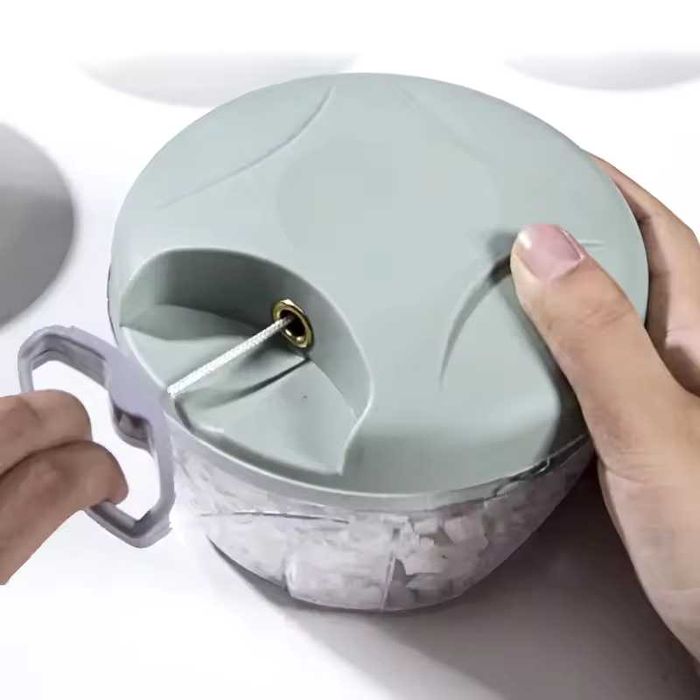 Picadora manual 5 laminas portátil 900ml