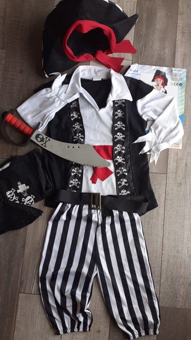 Fato de pirata menino