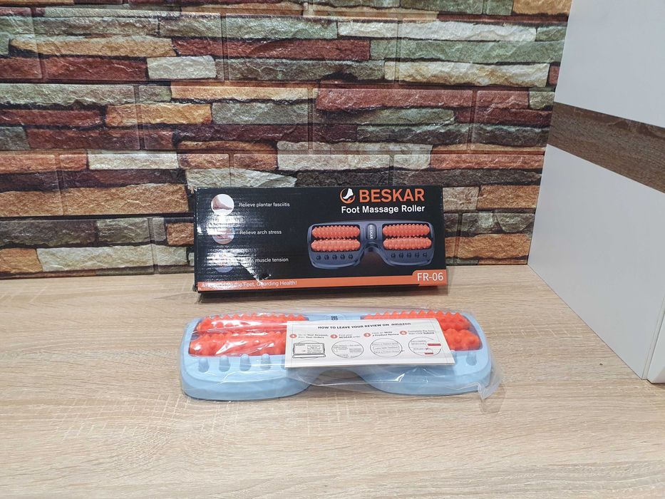 BESKAR Roller FR-06 Masażer Stóp Fasciitis Podeszwowy Relaks Mięśni