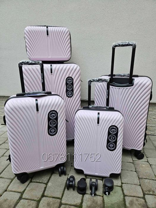 WINGS SN120 Польща валізи чемоданы ручна поклажа сумки на колесах