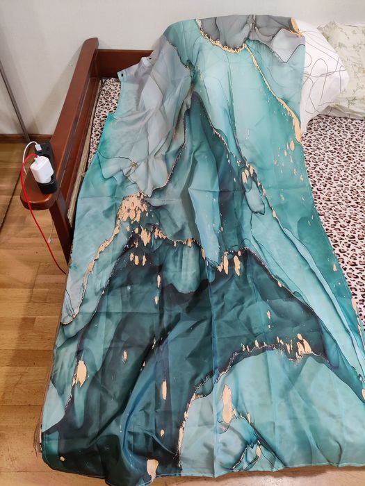 Тканевая штора для душа 90 х 180 см