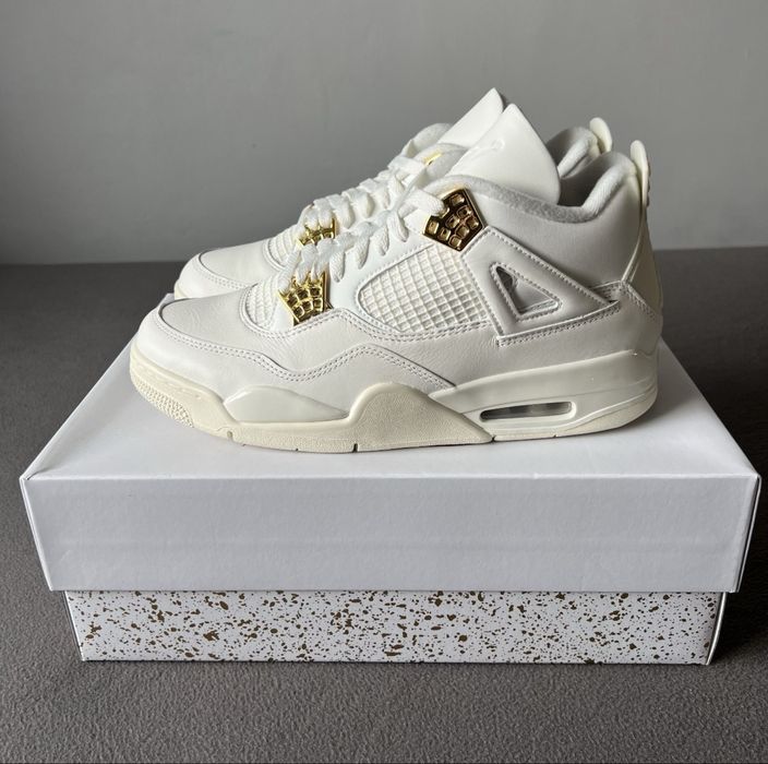 Jordan 4 Sail Metallic Gold rozmiar 44