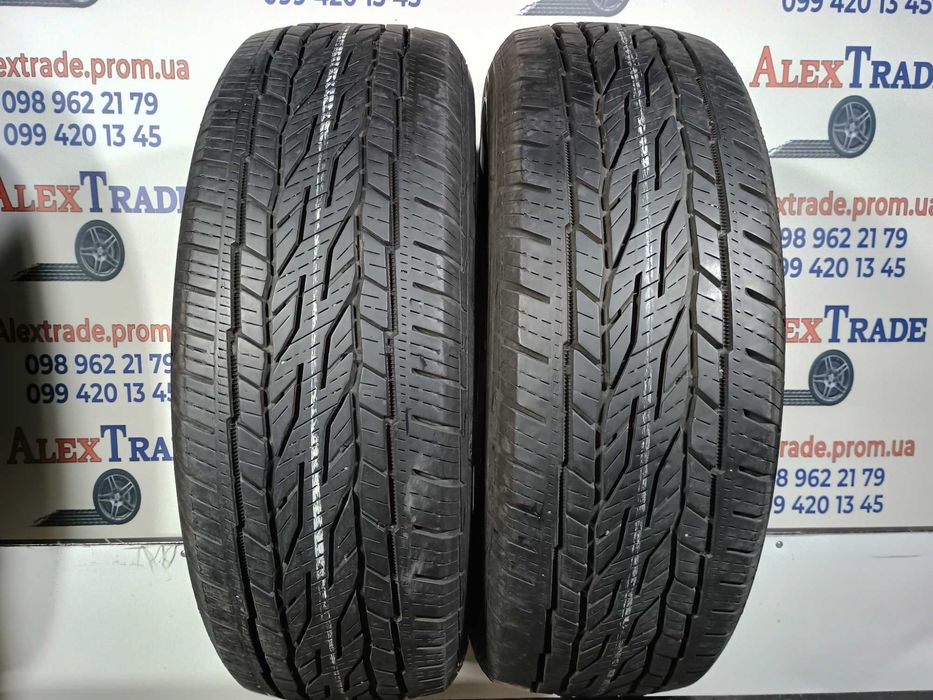 2шт 235/65 17 Continental ContiCrossContact LX2 літні шини протект 7мм