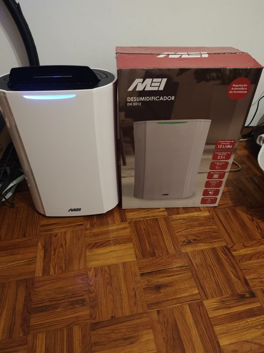 Desumidificador MEI DH 5512 com filtro  para Humidade ou Secar Roupa