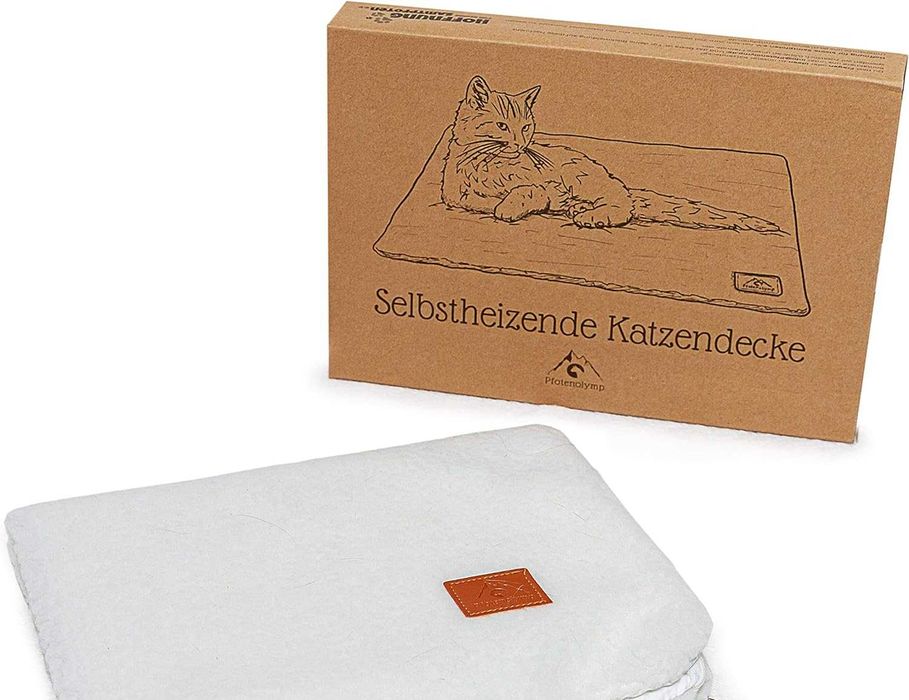 Nowy koc samonagrzewający / mata grzewcza dla kota Pfotenolymp !2122!