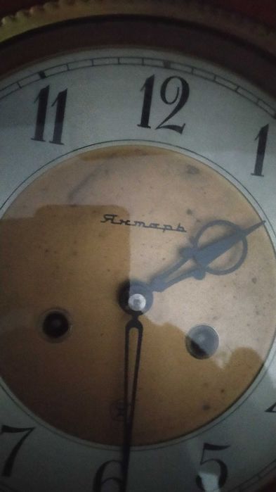 Настінний годинник з боєм ЯНТАРЬ