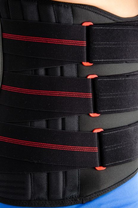 Pas wysoka ortezalędzwiowo piersiowa men