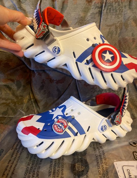 Crocs M7,М9.11,12 Echo Clog лімітована серія Оригінал Джибітси!