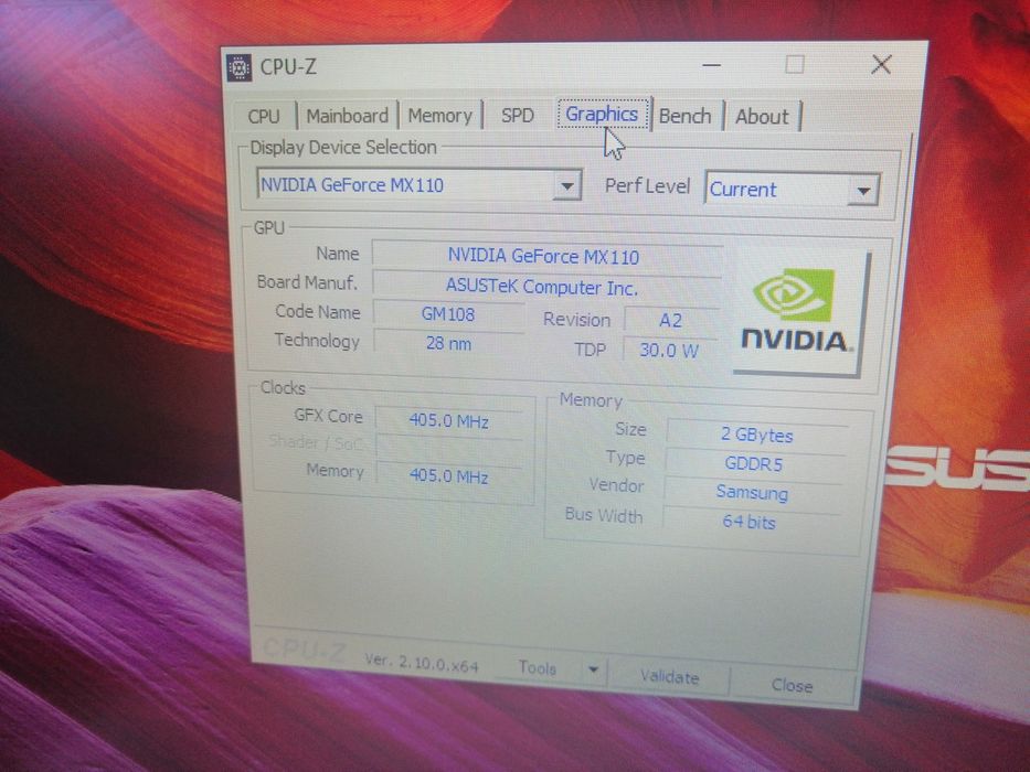 Portátil ASUS  i3 8Gb ssd 256 Geforce 2 Gb como novo