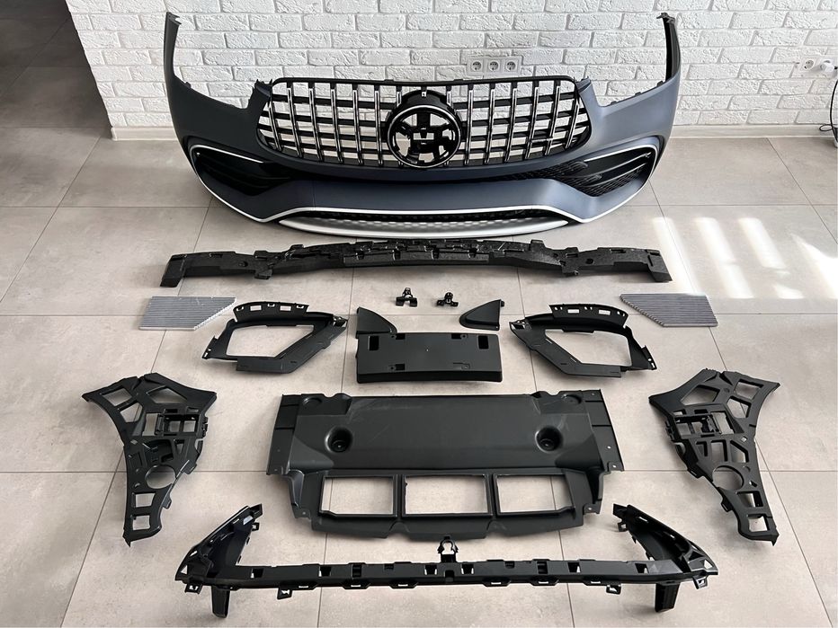 Обвес AMG GLE 63 2018+ бампер перед задний арки решетка