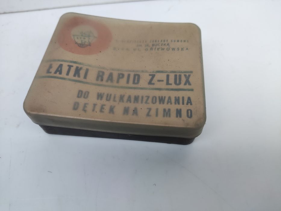 NOWY Zestaw łatek lux do Wulkanizacji na Zimno PRL Vintage
