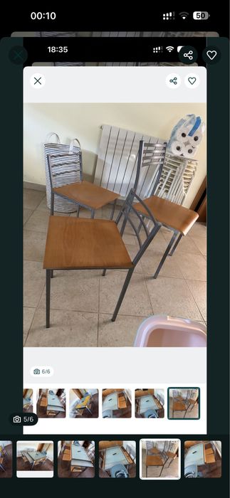Mesa cozinha que aumenta + 8 cadeiras