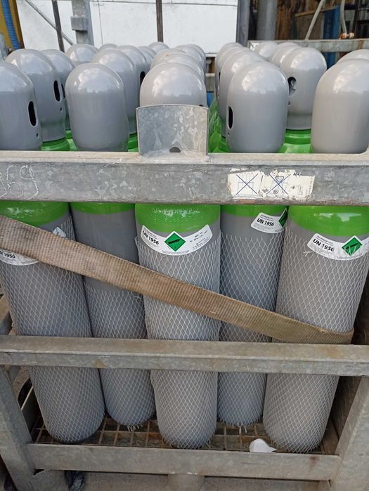 Nowe Pełne Butle T-8 Co2/Tlen/Argon/Mix/Azot/Hel/Hydrogen Gorlice