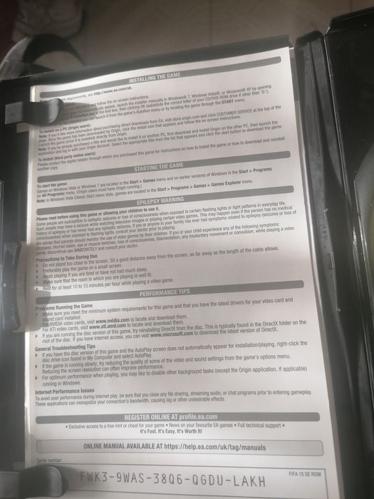 Fifa 15- Compatível com PC DVD