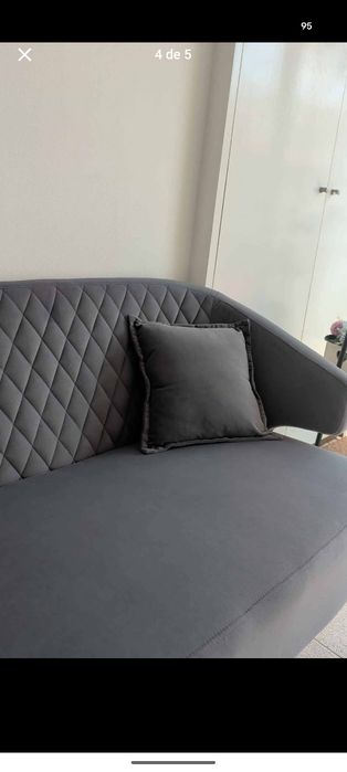 Sofá 2 lugares + mesa